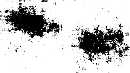 Abstract grunge black and white distressed texture white background. Vector black and white with grunge style, scratch and texture elements for design.