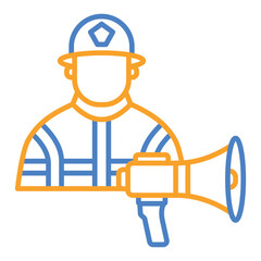 Emergency announcement Icon