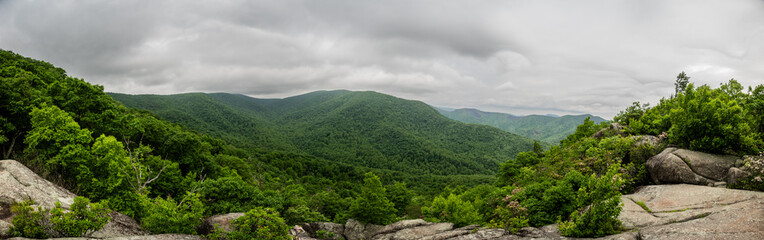 Panoramic View from Bear Church Rock Overlook