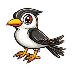 vector illustration of a bird