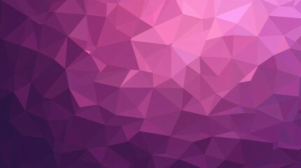 Obraz premium Purple gradient abstract polygonal geometric background