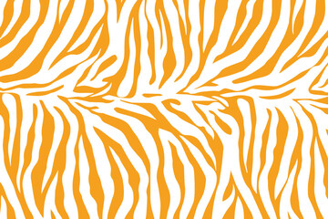 Tiger skin texture vector illustration