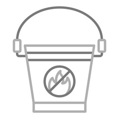 Water Bucket Icon