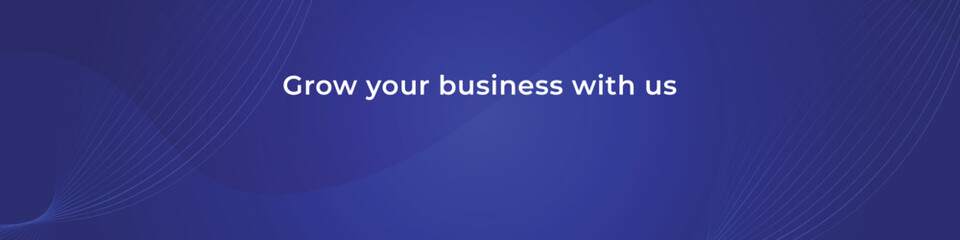 Blue delicate/elegant social media banner