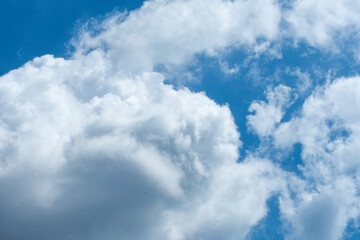 blue sky with clouds