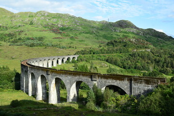 Fototapeta premium Glefinnan loch aquaeduct