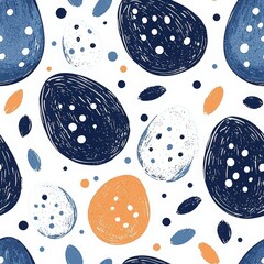 Modern design, perfect for Easter - themed projects, textiles, packaging, and digital prints.