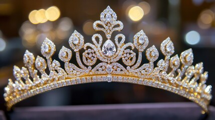 Diamond Tiara: Exquisite Crown Jewel