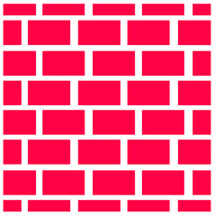 Red brick wall