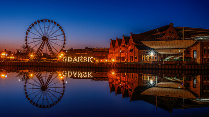 Nad Motławą w Gdańsku © Aleksandra