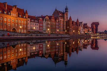 Nad Motławą w Gdańsku © Aleksandra