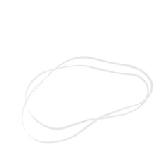 Fototapeta premium organic chalk scribble circle