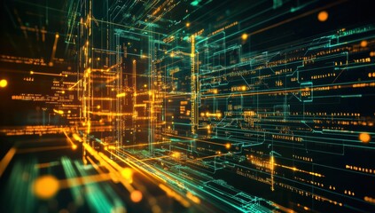 lights of fractal realms