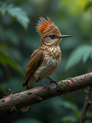 Hoarythroated Spinetail Synallaxis kollari perched in the Amazon rainforest known locally as Jootenenmdegargantabranca