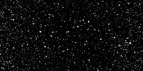 Black Cosmic Starry Dot Background