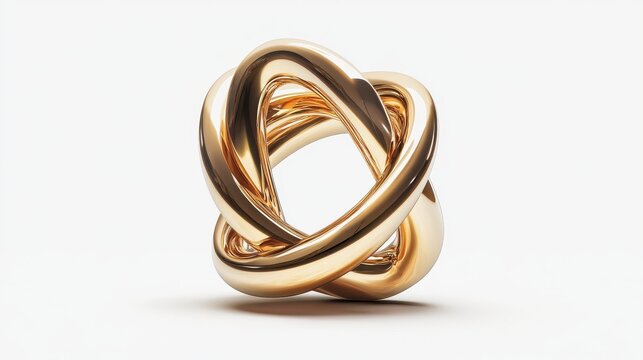 PNG 3D golden number. one or 1