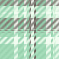 Soft mint green and gray plaid pattern.  Elegant textile texture ideal for fashion, home decor, and website backgrounds.  Subtle and sophisticated design evokes feelings of calmness and serenity.