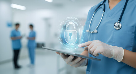 Digital and cyber security in medical and healthcare settings to protect patient records