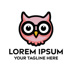 cartoon owls with magnifying glasses