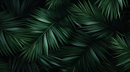 A close up of green leaves