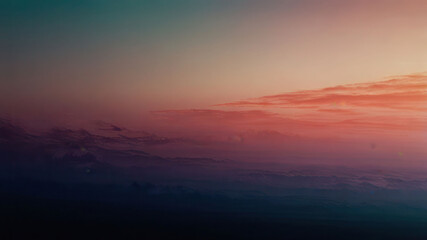 An ombre background for slideshows