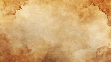 Brown watercolor background texture ideal for graphic design overlays with ample copy space image