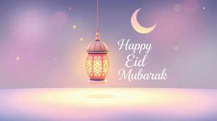 Eid Mubarak The Light of Celebration and Peace
