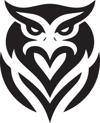 Vector Eagle Silhouette Black and White

