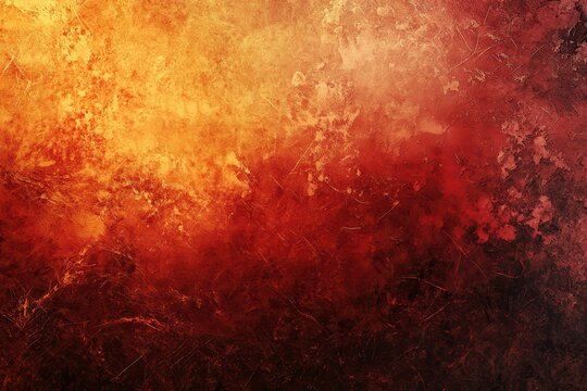 Abstract background featuring gradient colors ranging from golden to dark red