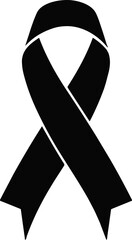 Breast cancer awareness ribbon. Ribbon. World Breast Cancer Day concept. Vector Illustration. Women healthcare concept