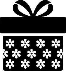 Gift and Surprise box flat Icon. Realistic vector icon for birthday or wedding. gift box with ribbon,
