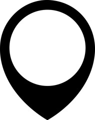 Modern map marker. Pinpoint. Location pin icon. Map pin place marker. Map marker pointer icon. GPS location symbol. Flat style vector