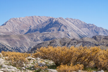Geyik Mountains in Turkey