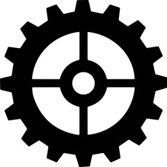 Setting gear icon. Cogwheel. Gear design. Tool, Cog,
