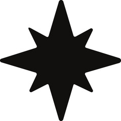 Sparkle Star Icon. Different forms of stars. Retro futuristic sparkle icons. star shapes. Abstract cool shine effect sign vector design