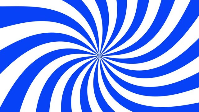 Ilusi&oacute;n &oacute;ptica con un espiral girando en un fondo minimalista