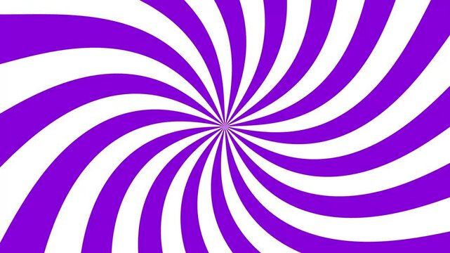 Ilusi&oacute;n &oacute;ptica con un espiral girando en un fondo minimalista