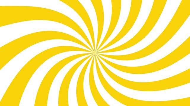 Ilusi&oacute;n &oacute;ptica con un espiral girando en un fondo minimalista