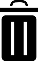 Delete symbol. Trash icon. Dust bin sign. Can Recycle bin icon button. Basket, Dustbin icon. wastage or garbage can. Rubbish Bin