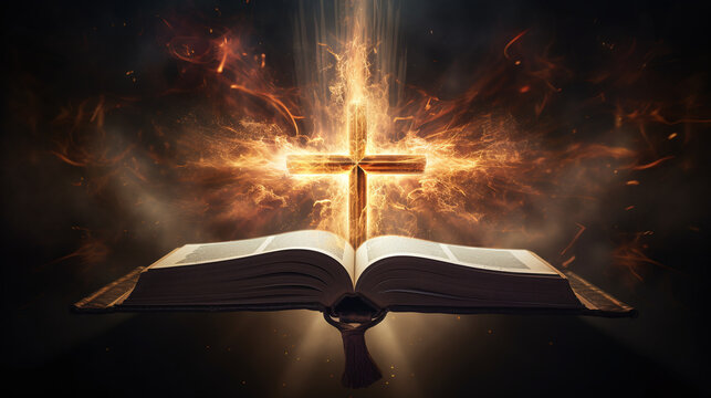 Divine Cross Representing God the Father Holy Spirit and Jesus