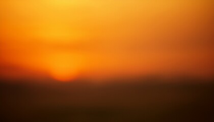 abstract background of orange sun