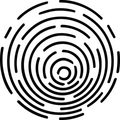 Fingerprint icon, finger print identity symbol, thumbprint sign  vector illustration. Fingers prints. Thumbs print Identification. ID verification. Bio metric authentication.