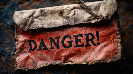 A red banner warns of fraud, its bold font screaming "DANGER!" A sinister letter, its words like sharp claws, promises a tempting deal, but its attachment is a venomous trap. Beware the bait!