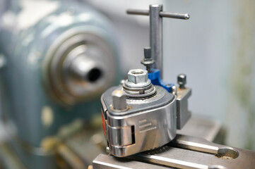 Precision Tooling in Action with a Small-Sized Lathe at a Workshop