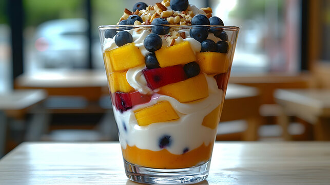 Layered Fruit Parfait
