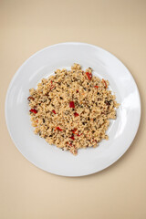 Tabbouleh salad. Traditional middle eastern dish.