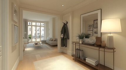 Fototapeta premium Modern Entryway, Light & Airy