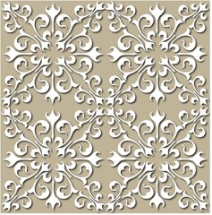 floral artistic pattern