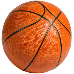Obraz premium Basketball Isolated on Transparent Background
