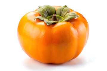 persimmon image isolated on white background